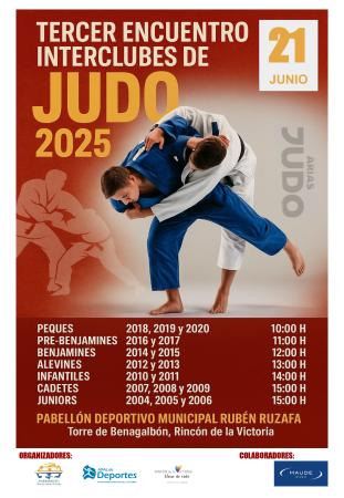 Unos 400 alumnos competirán en el 3º Encuentro Interclubes de Judo de Rincón de la Victoria que se celebrará el 21 de junio